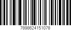Código de barras (EAN, GTIN, SKU, ISBN): '7898624151078'