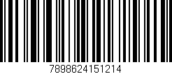 Código de barras (EAN, GTIN, SKU, ISBN): '7898624151214'