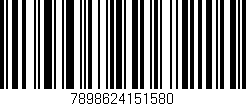 Código de barras (EAN, GTIN, SKU, ISBN): '7898624151580'