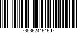 Código de barras (EAN, GTIN, SKU, ISBN): '7898624151597'