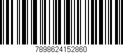 Código de barras (EAN, GTIN, SKU, ISBN): '7898624152860'