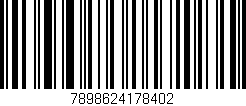 Código de barras (EAN, GTIN, SKU, ISBN): '7898624178402'