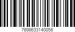 Código de barras (EAN, GTIN, SKU, ISBN): '7898633140056'