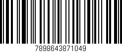 Código de barras (EAN, GTIN, SKU, ISBN): '7898643871049'