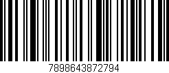 Código de barras (EAN, GTIN, SKU, ISBN): '7898643872794'