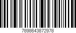 Código de barras (EAN, GTIN, SKU, ISBN): '7898643872978'