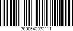 Código de barras (EAN, GTIN, SKU, ISBN): '7898643873111'