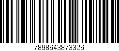 Código de barras (EAN, GTIN, SKU, ISBN): '7898643873326'