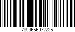 Código de barras (EAN, GTIN, SKU, ISBN): '7898656072235'