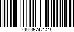 Código de barras (EAN, GTIN, SKU, ISBN): '7898657471419'