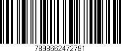 Código de barras (EAN, GTIN, SKU, ISBN): '7898662472791'
