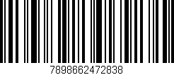 Código de barras (EAN, GTIN, SKU, ISBN): '7898662472838'