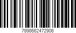 Código de barras (EAN, GTIN, SKU, ISBN): '7898662472906'