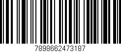 Código de barras (EAN, GTIN, SKU, ISBN): '7898662473187'