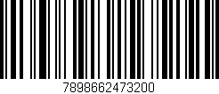 Código de barras (EAN, GTIN, SKU, ISBN): '7898662473200'