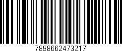 Código de barras (EAN, GTIN, SKU, ISBN): '7898662473217'