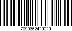 Código de barras (EAN, GTIN, SKU, ISBN): '7898662473378'