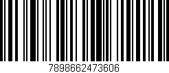 Código de barras (EAN, GTIN, SKU, ISBN): '7898662473606'
