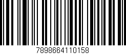 Código de barras (EAN, GTIN, SKU, ISBN): '7898664110158'