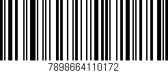 Código de barras (EAN, GTIN, SKU, ISBN): '7898664110172'