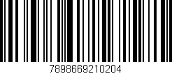 Código de barras (EAN, GTIN, SKU, ISBN): '7898669210204'