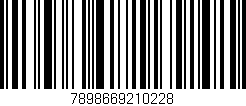 Código de barras (EAN, GTIN, SKU, ISBN): '7898669210228'