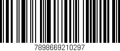 Código de barras (EAN, GTIN, SKU, ISBN): '7898669210297'