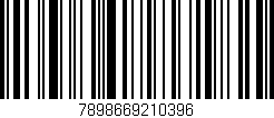 Código de barras (EAN, GTIN, SKU, ISBN): '7898669210396'