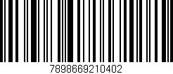 Código de barras (EAN, GTIN, SKU, ISBN): '7898669210402'