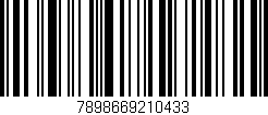 Código de barras (EAN, GTIN, SKU, ISBN): '7898669210433'