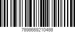 Código de barras (EAN, GTIN, SKU, ISBN): '7898669210488'
