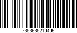 Código de barras (EAN, GTIN, SKU, ISBN): '7898669210495'
