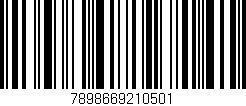 Código de barras (EAN, GTIN, SKU, ISBN): '7898669210501'