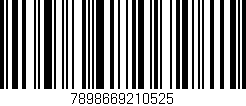 Código de barras (EAN, GTIN, SKU, ISBN): '7898669210525'