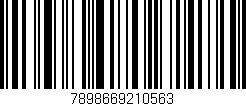 Código de barras (EAN, GTIN, SKU, ISBN): '7898669210563'
