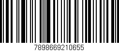 Código de barras (EAN, GTIN, SKU, ISBN): '7898669210655'