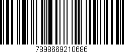 Código de barras (EAN, GTIN, SKU, ISBN): '7898669210686'