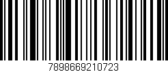 Código de barras (EAN, GTIN, SKU, ISBN): '7898669210723'