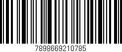 Código de barras (EAN, GTIN, SKU, ISBN): '7898669210785'