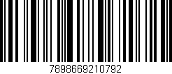Código de barras (EAN, GTIN, SKU, ISBN): '7898669210792'