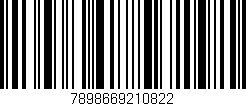 Código de barras (EAN, GTIN, SKU, ISBN): '7898669210822'