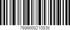 Código de barras (EAN, GTIN, SKU, ISBN): '7898669210839'
