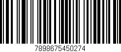 Código de barras (EAN, GTIN, SKU, ISBN): '7898675450274'