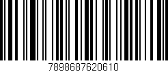 Código de barras (EAN, GTIN, SKU, ISBN): '7898687620610'