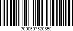 Código de barras (EAN, GTIN, SKU, ISBN): '7898687620658'