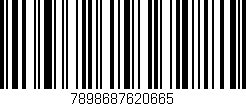Código de barras (EAN, GTIN, SKU, ISBN): '7898687620665'