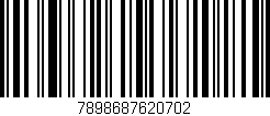 Código de barras (EAN, GTIN, SKU, ISBN): '7898687620702'
