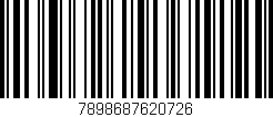 Código de barras (EAN, GTIN, SKU, ISBN): '7898687620726'