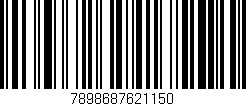 Código de barras (EAN, GTIN, SKU, ISBN): '7898687621150'