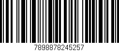 Código de barras (EAN, GTIN, SKU, ISBN): '7898878245257'